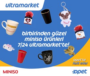 OPET, Miniso işbirliği ile Ultramarket ürün ailesini genişletmeye devam ediyor