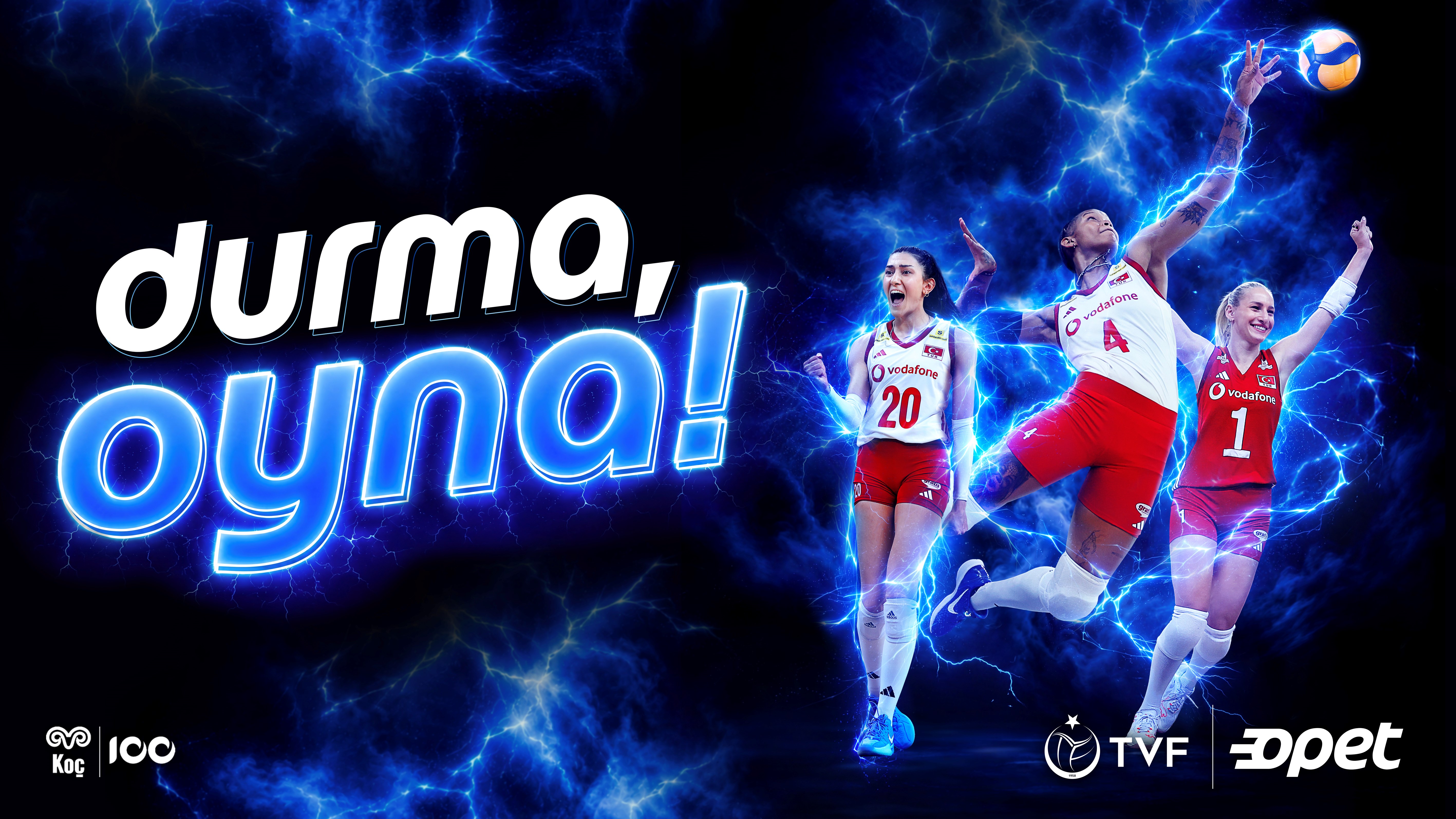 OPET VOLEYBOL MİLLİ TAKIMLARININ ENERJİSİNE ŞEBNEM FERAH İLE “DURMA” DİYOR